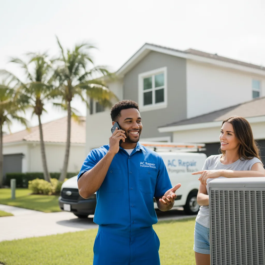 AC Repair Pompano Beach customer support in West Park